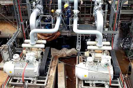 肯富來火炬氣回收機(jī)組在新加坡Jurong-JRC-Vapour-Recovery-Project尾氣回收項(xiàng)目使用現(xiàn)場(chǎng)