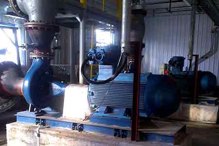 KCC系列化工離心泵在金源精細化工使用現場