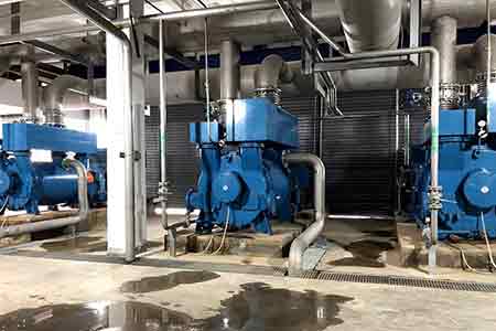 肯富來液環(huán)泵機組在泰盛（江西）生活用品有限公司使用現(xiàn)場