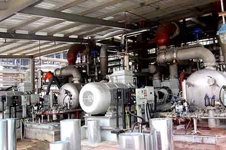 肯富來(lái)液環(huán)泵機(jī)組在攀枝花鋼鐵廠使用現(xiàn)場(chǎng)