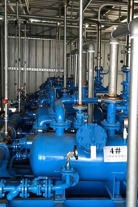 肯富來液環(huán)泵機組在開平牽牛生化制藥有限公司使用現(xiàn)場