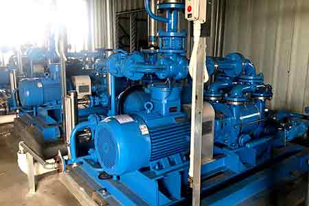 肯富來液環(huán)泵機組在開平牽牛生化制藥有限公司使用現(xiàn)場