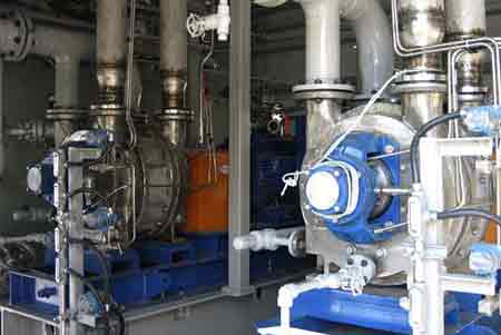 肯富來液環(huán)泵機組在加拿大油頁巖使用現(xiàn)場