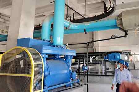 肯富來液環(huán)泵機組在汕尾紅海灣電廠脫硫項目使用現(xiàn)場